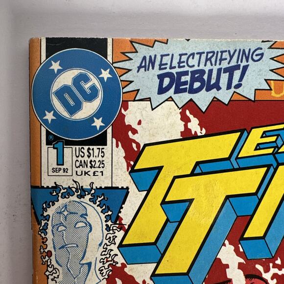 Team Titans #1 Killowat (DC Comics September 1992) - Picture 5 of 7